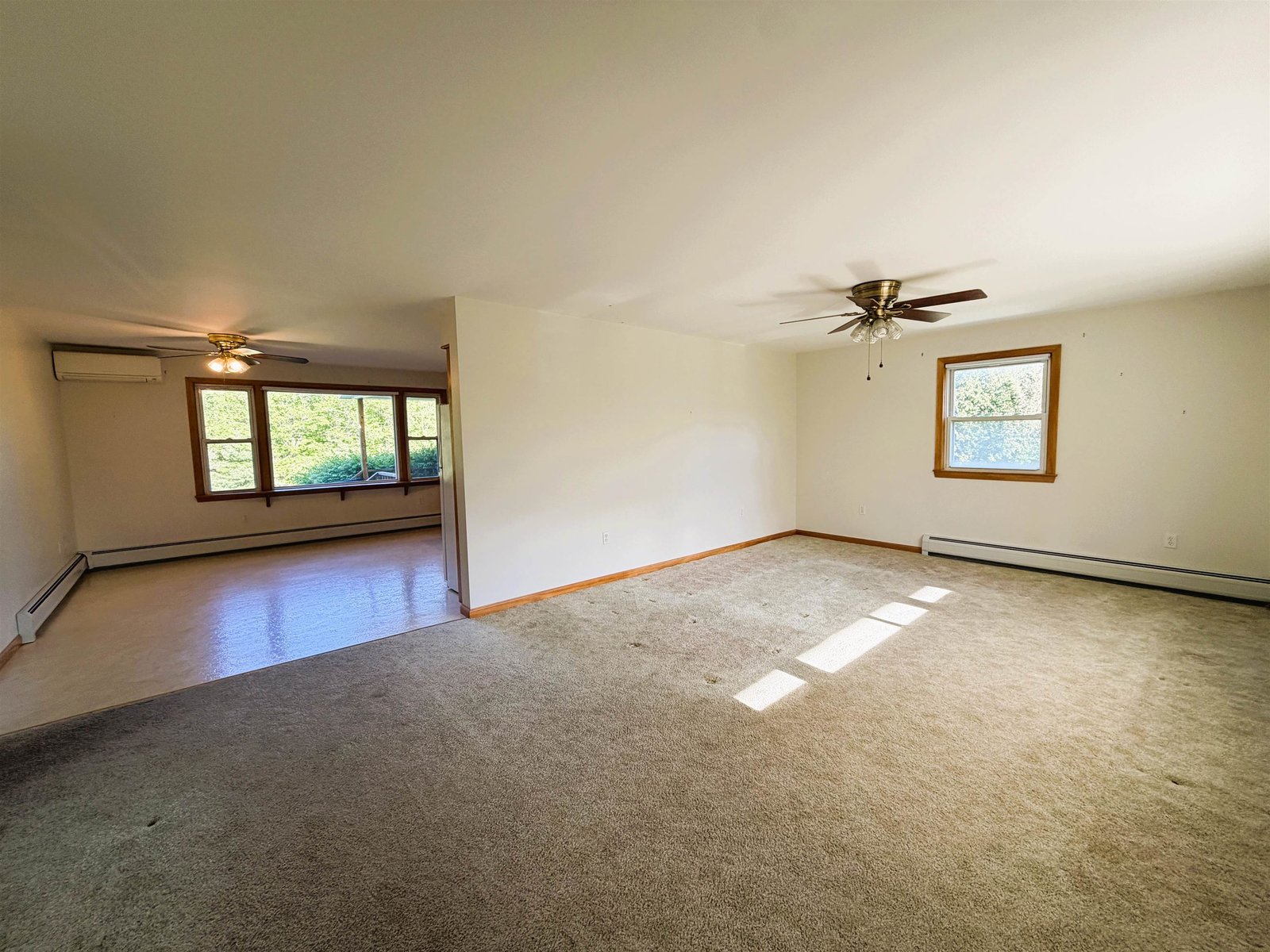 Dining Area flows into Living Room