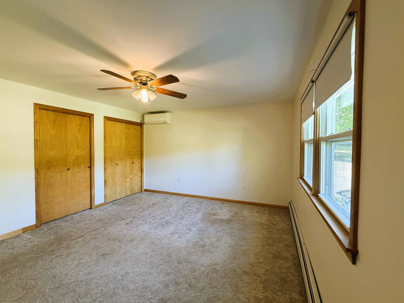 Includes Double Closets