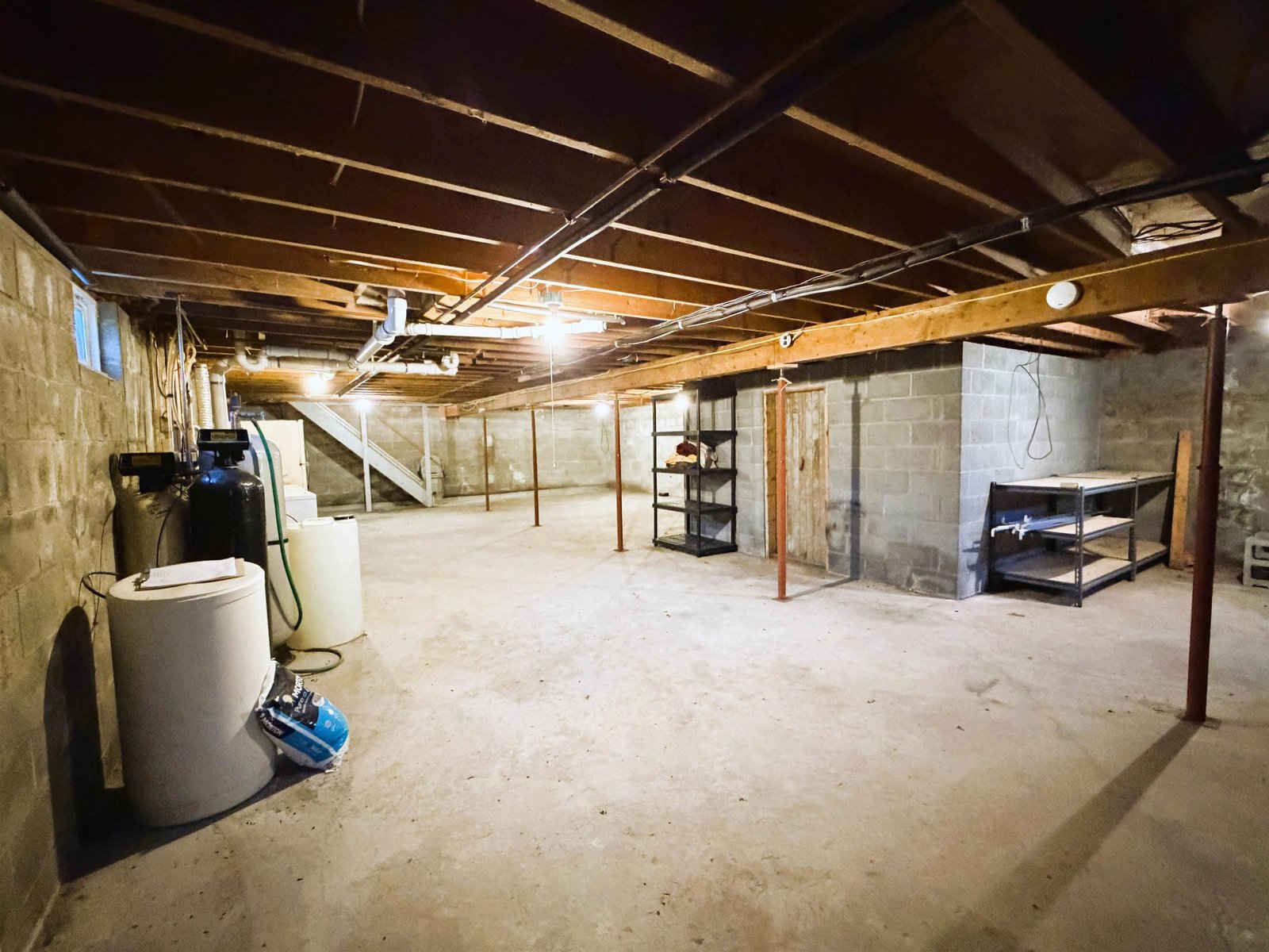 View from the Far End of Basement