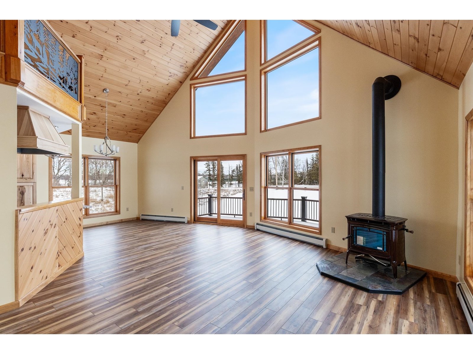 New wood stove adds warmth and Vermont ambiance