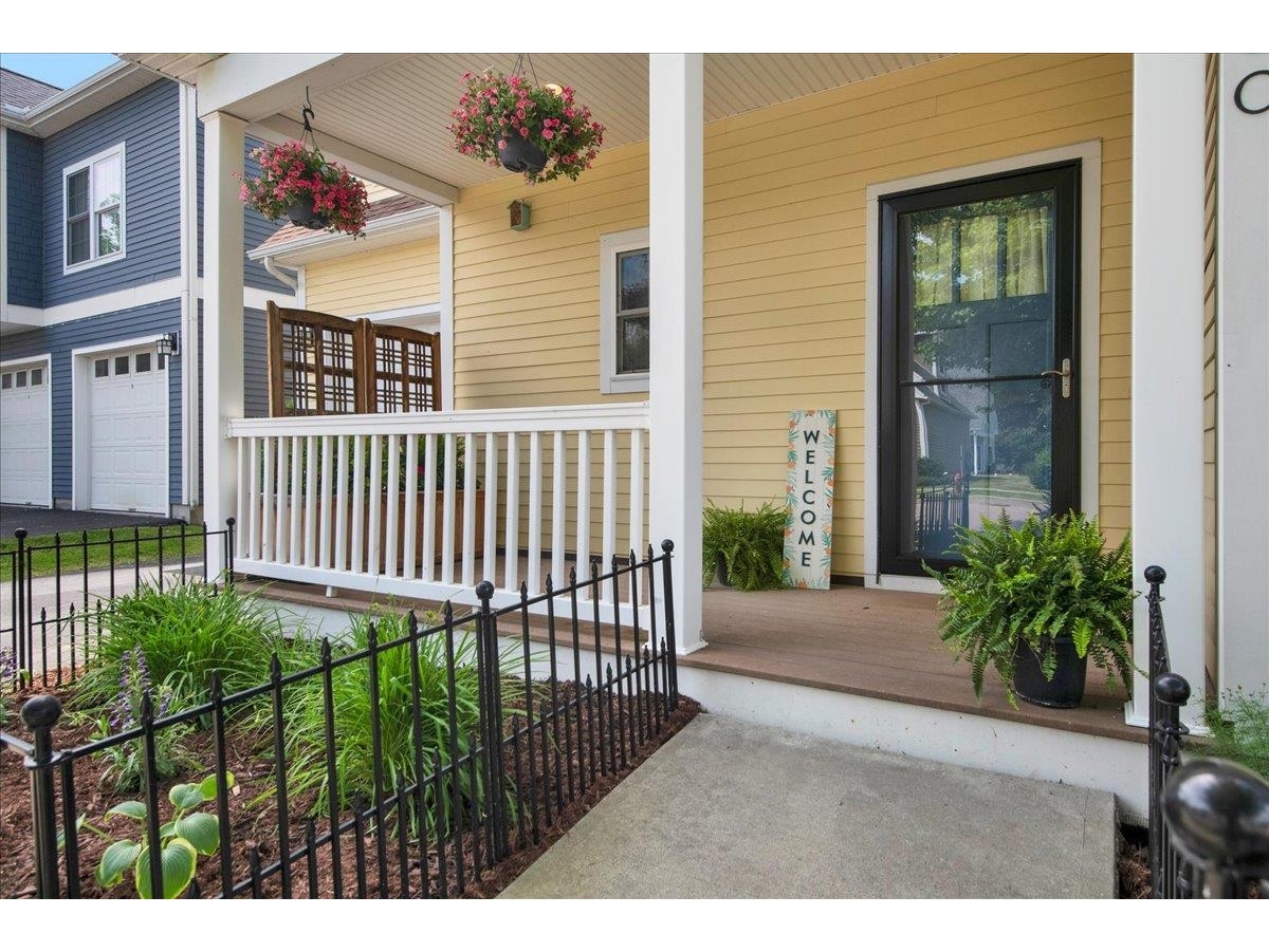 Lovely Landscaped Front Entry