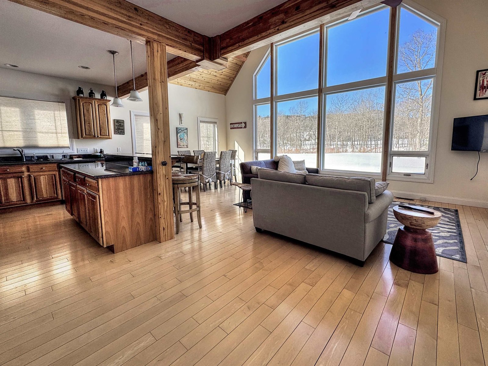 Living Room and View