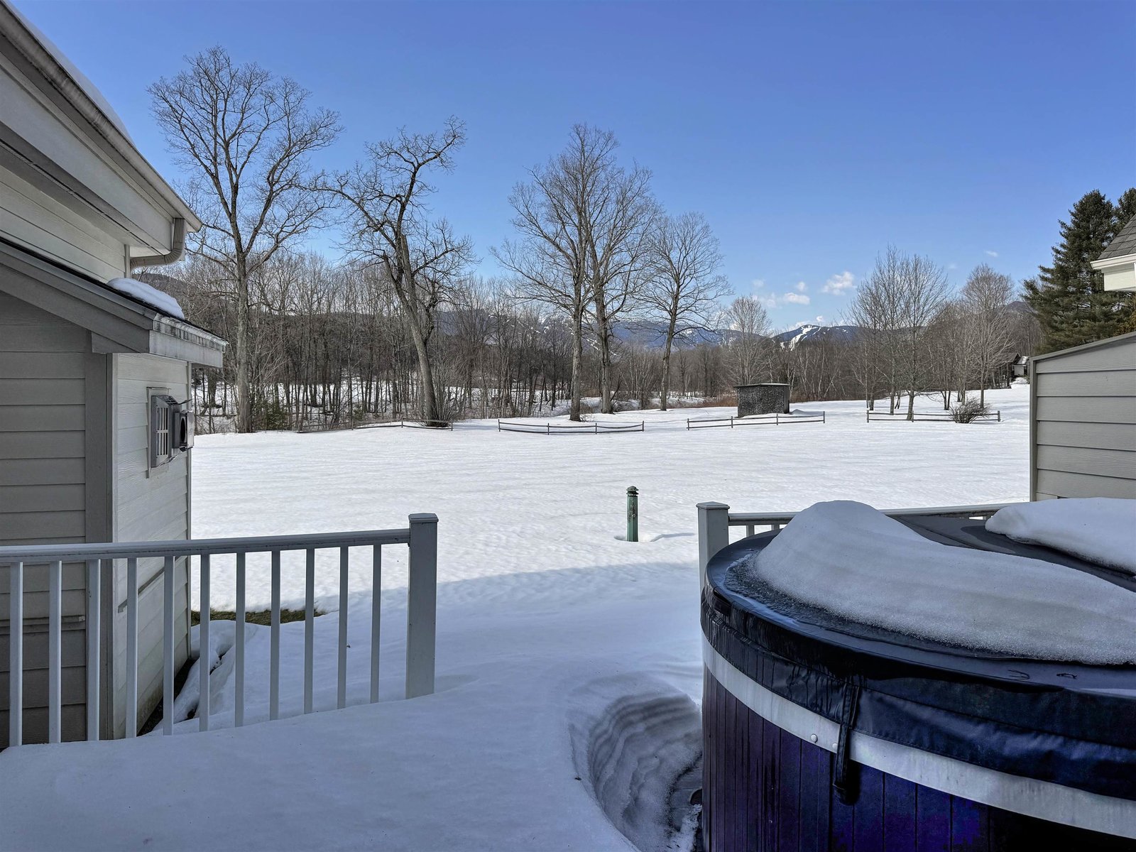Deck with Hot Tub