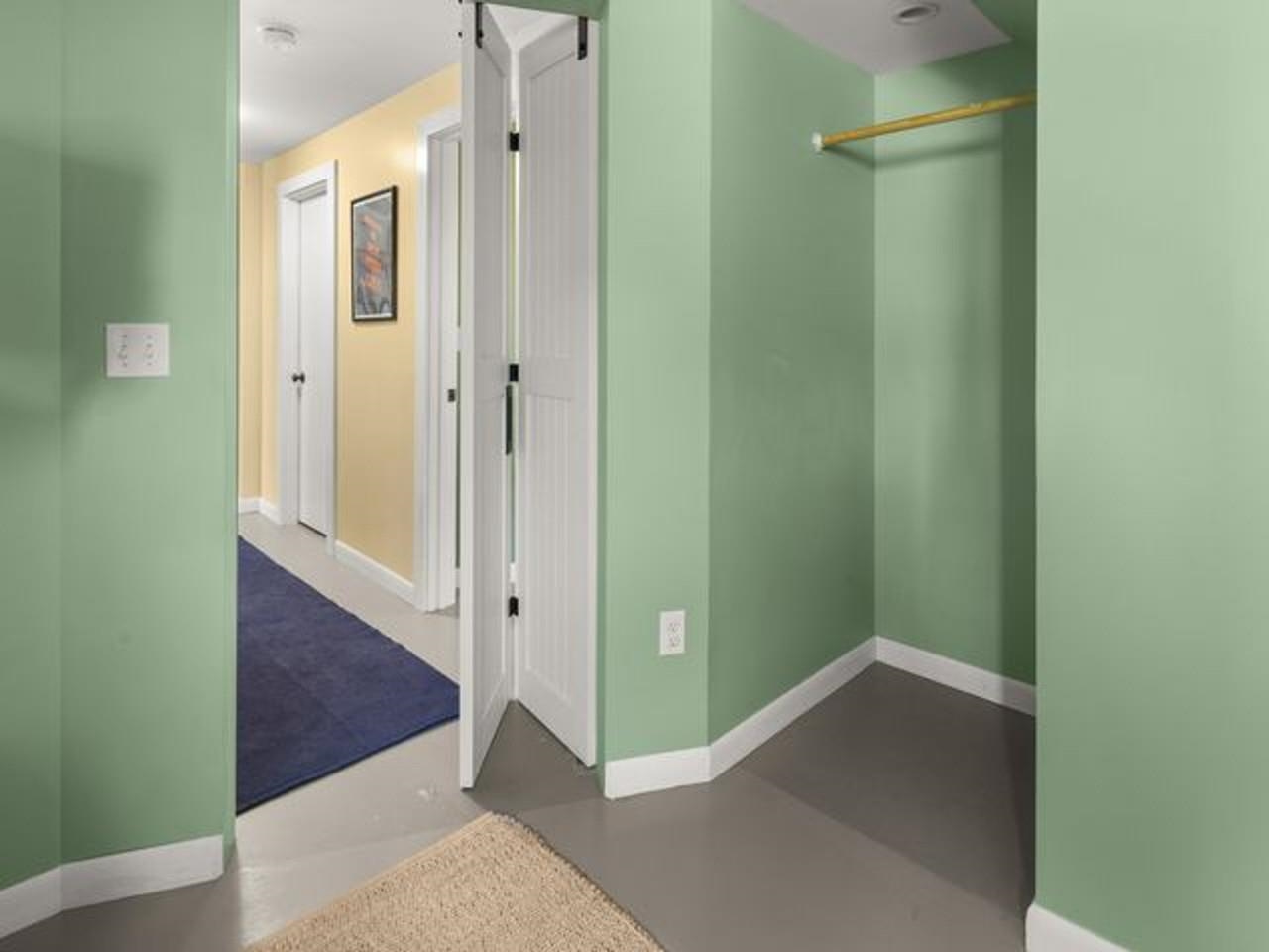 Closet Nook & Upraded Doors