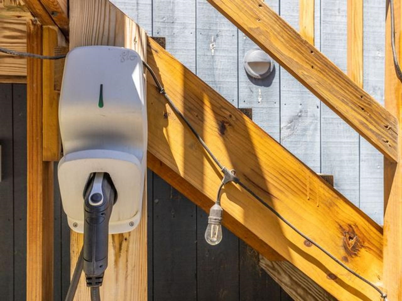 Outdoor EV Charging Station