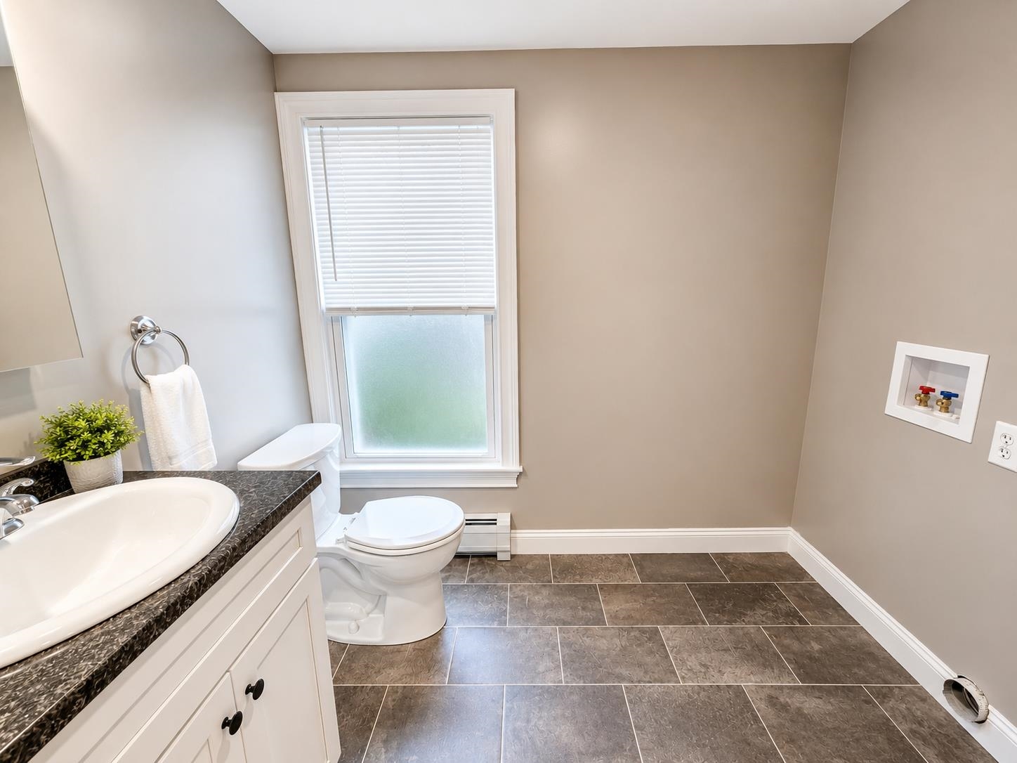 Half Bath & Laundry