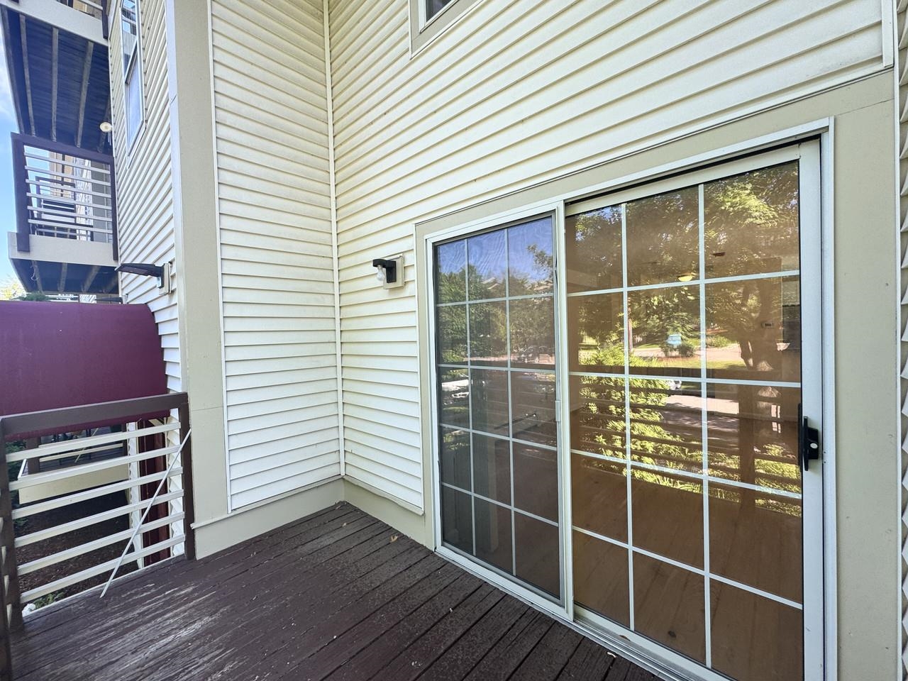 Deck with Slider Access