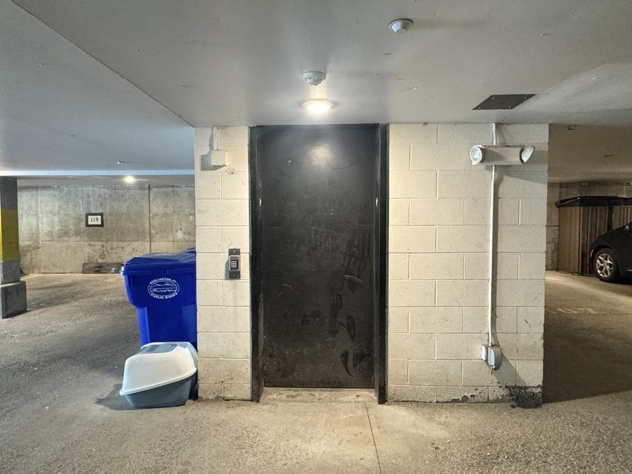 Secure Garage with Elevator