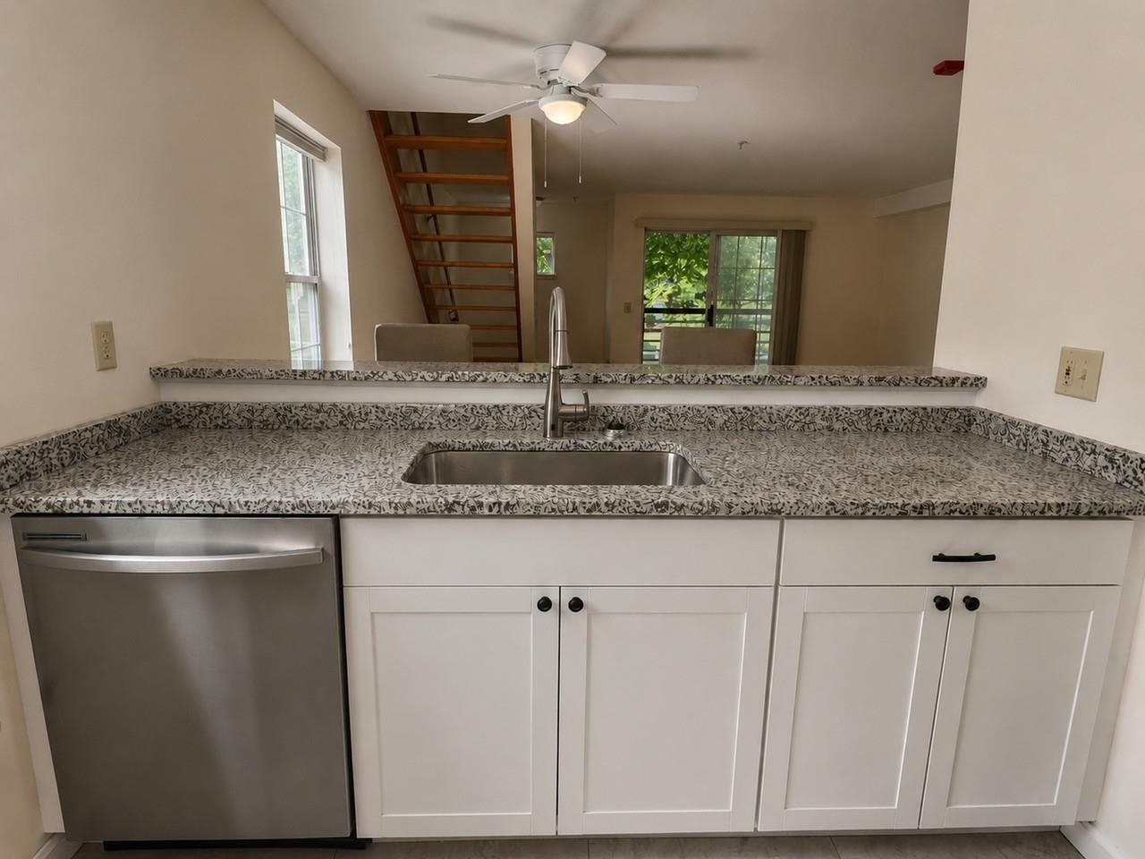 With Granite and Stainless
