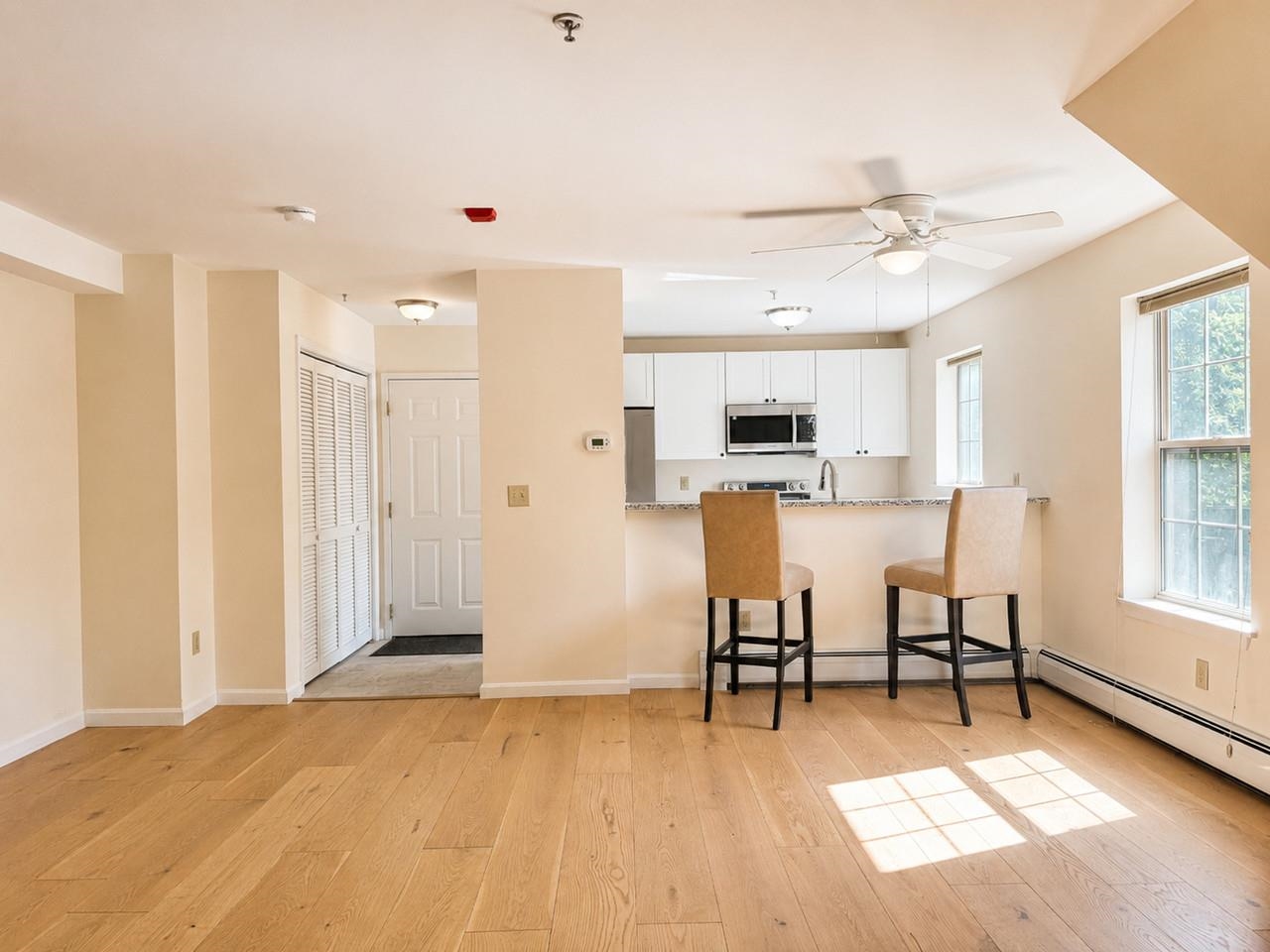 Bright Open Living/Dining Area