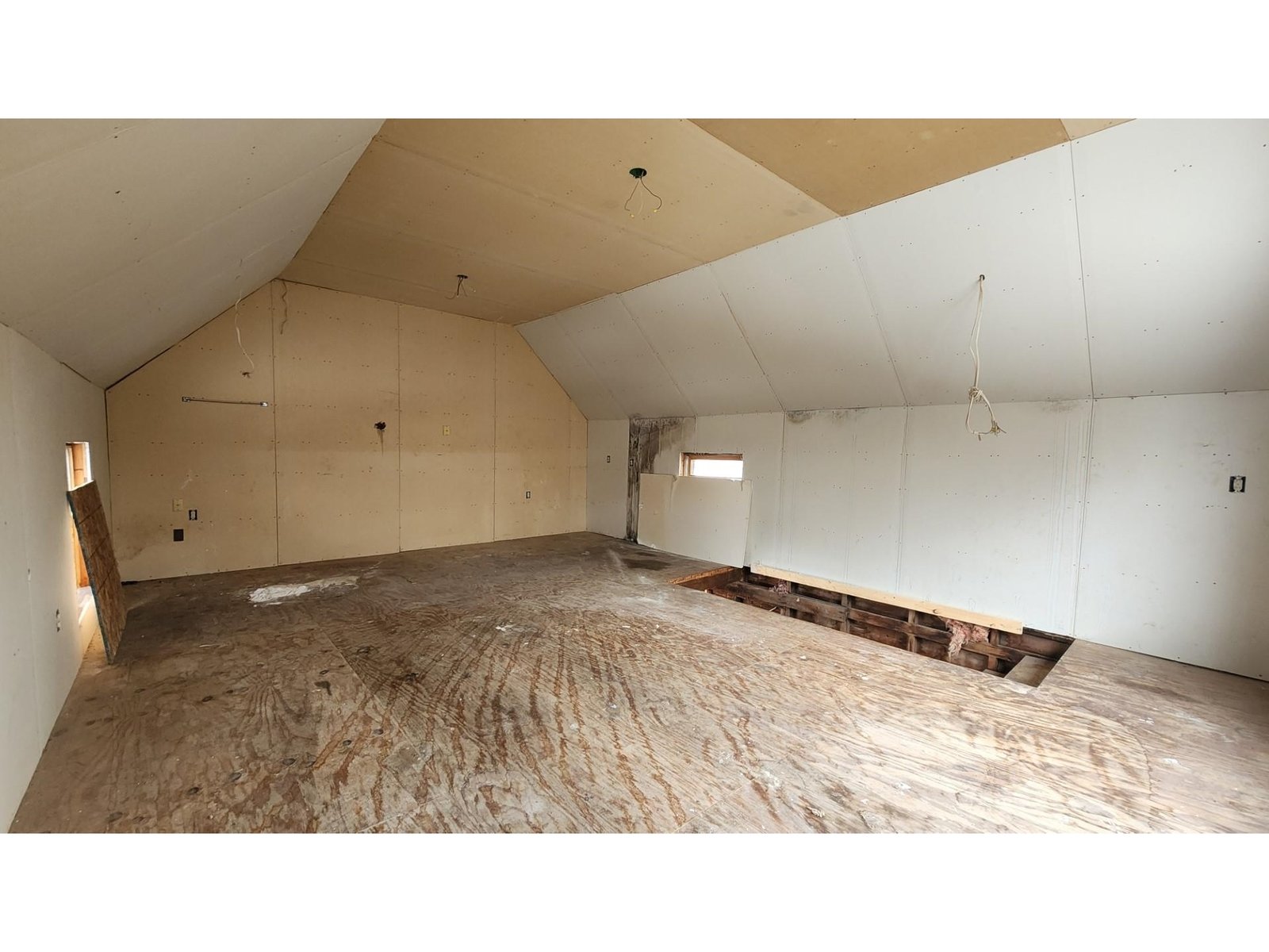 2 stall garage with overhead storage