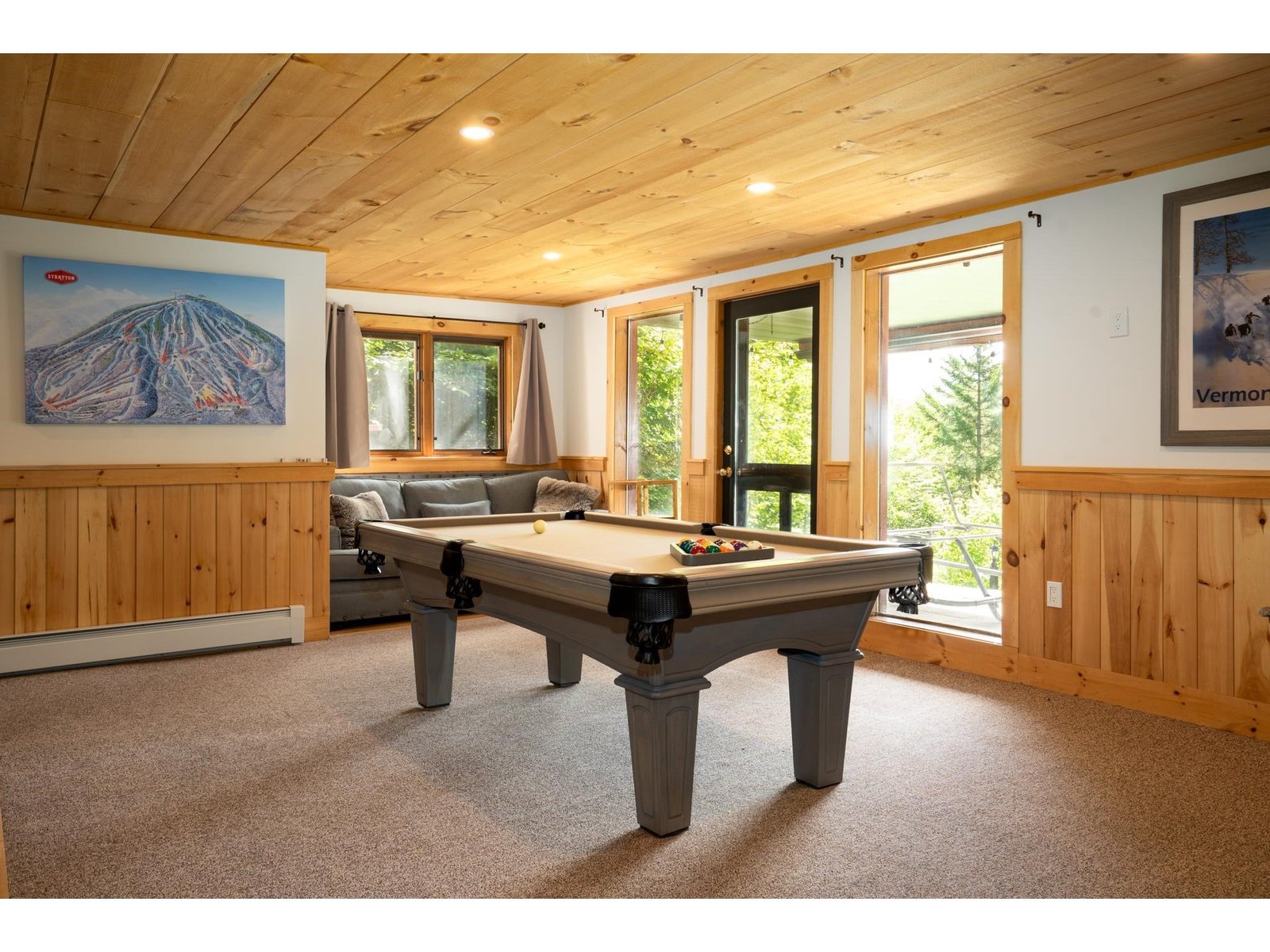 Rich Pine Ceilings