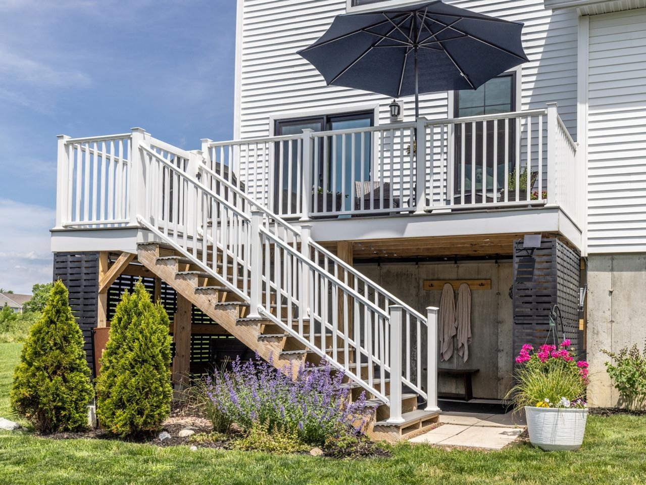 Private Space Under Deck