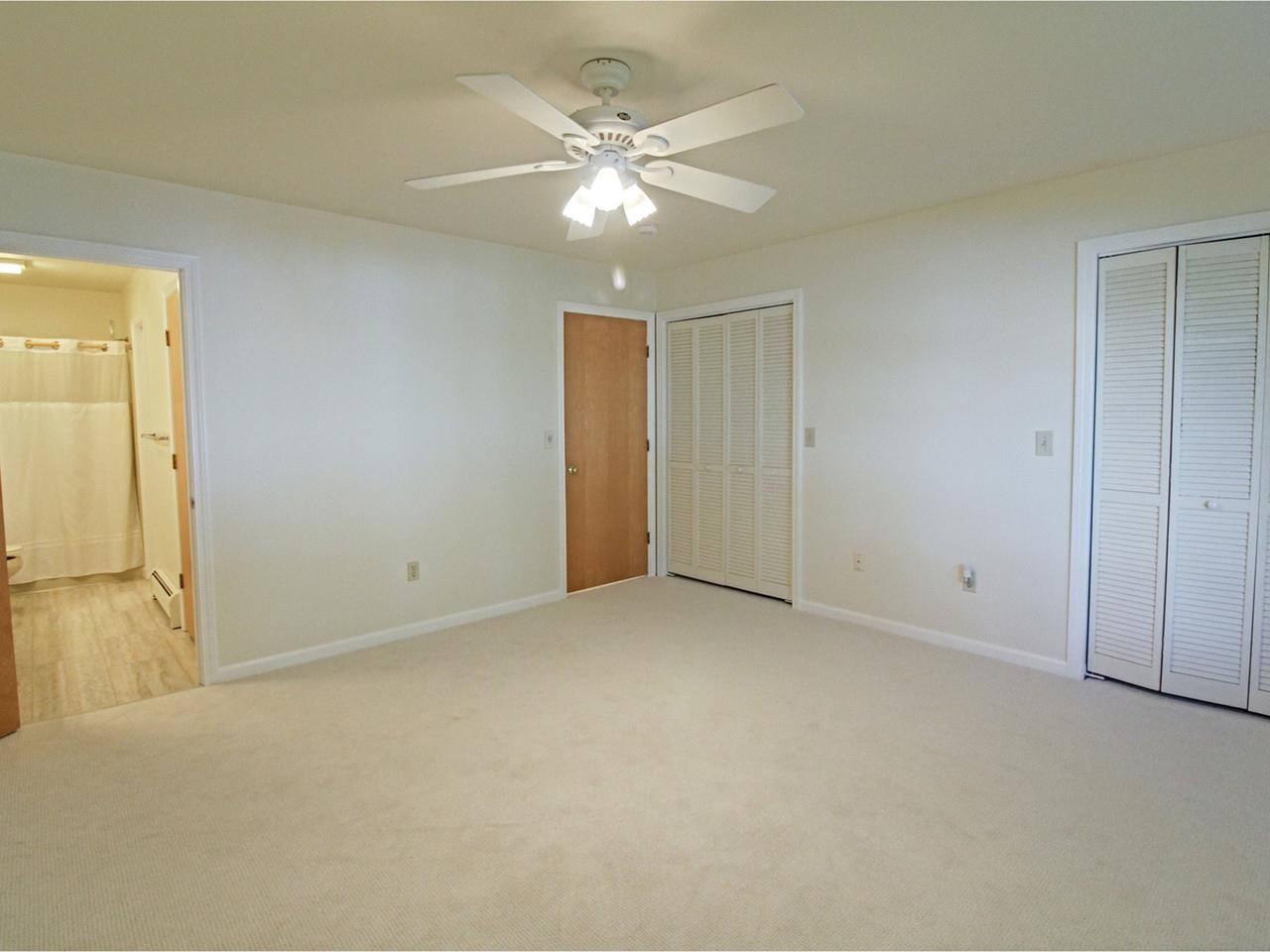Two Closets & Ceiling Fan