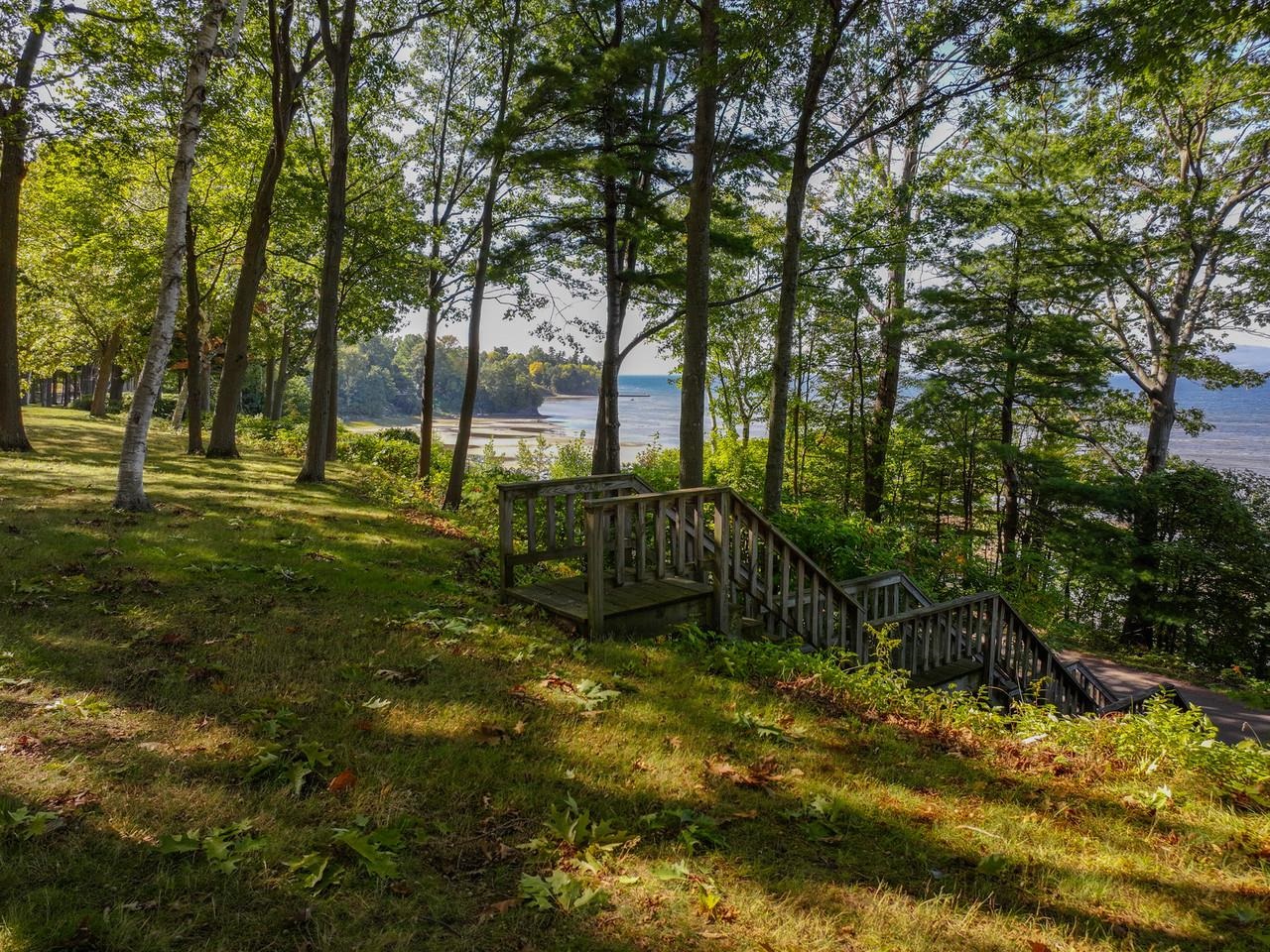 Stairs to Bike Path