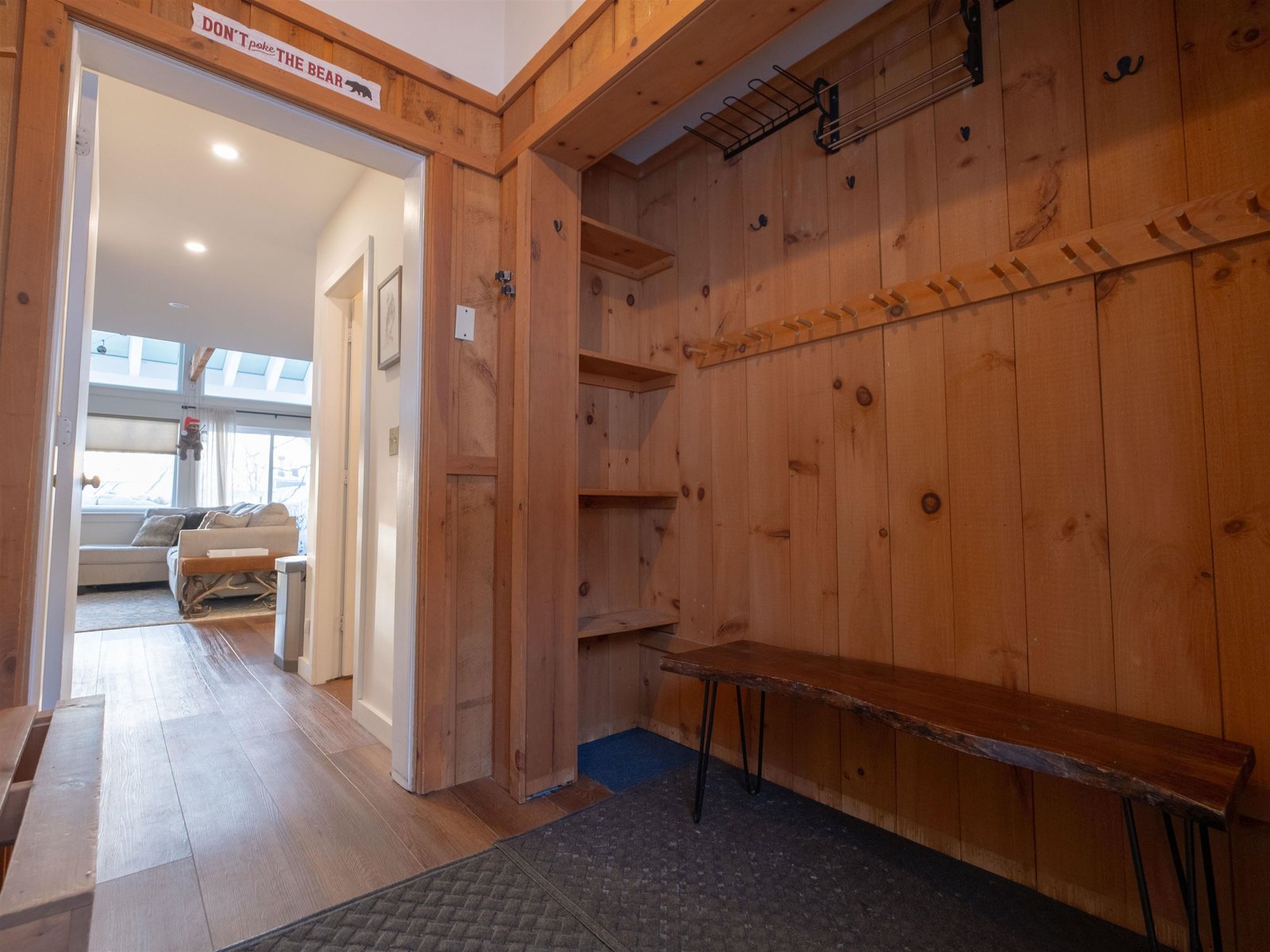Spacious entry for all of your gear
