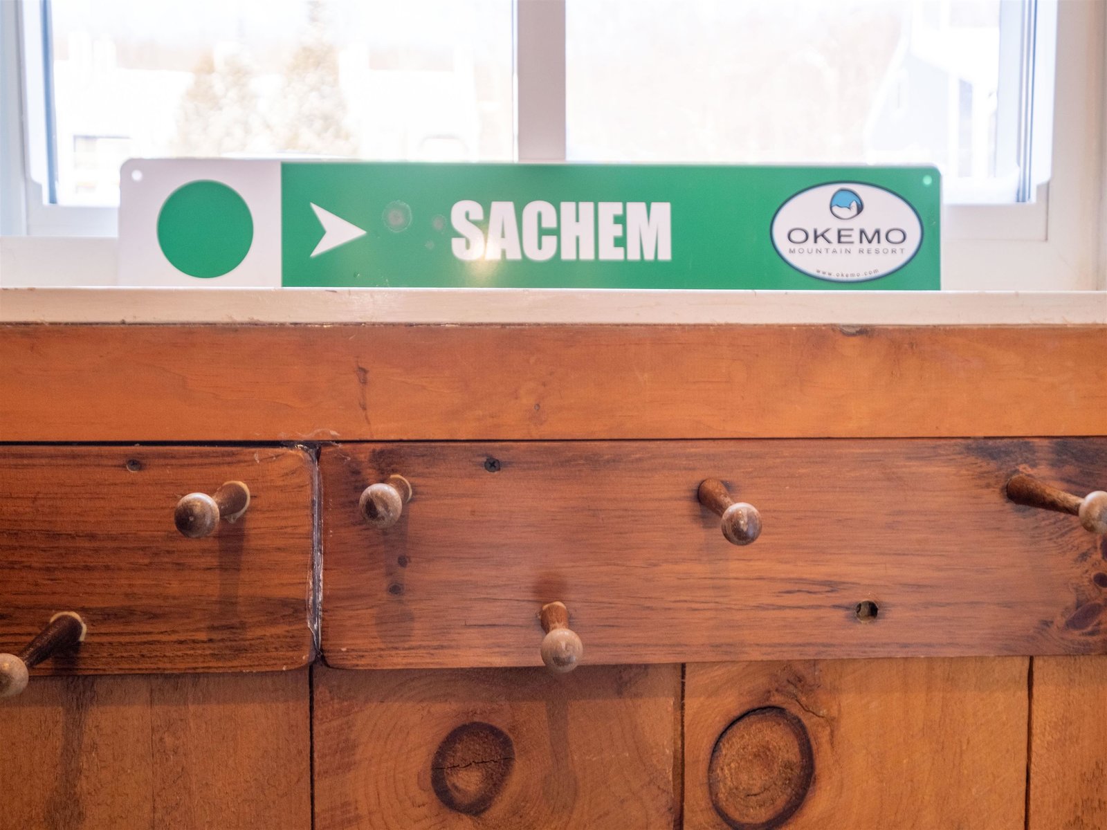 Convenient access to the Sachem Trail!
