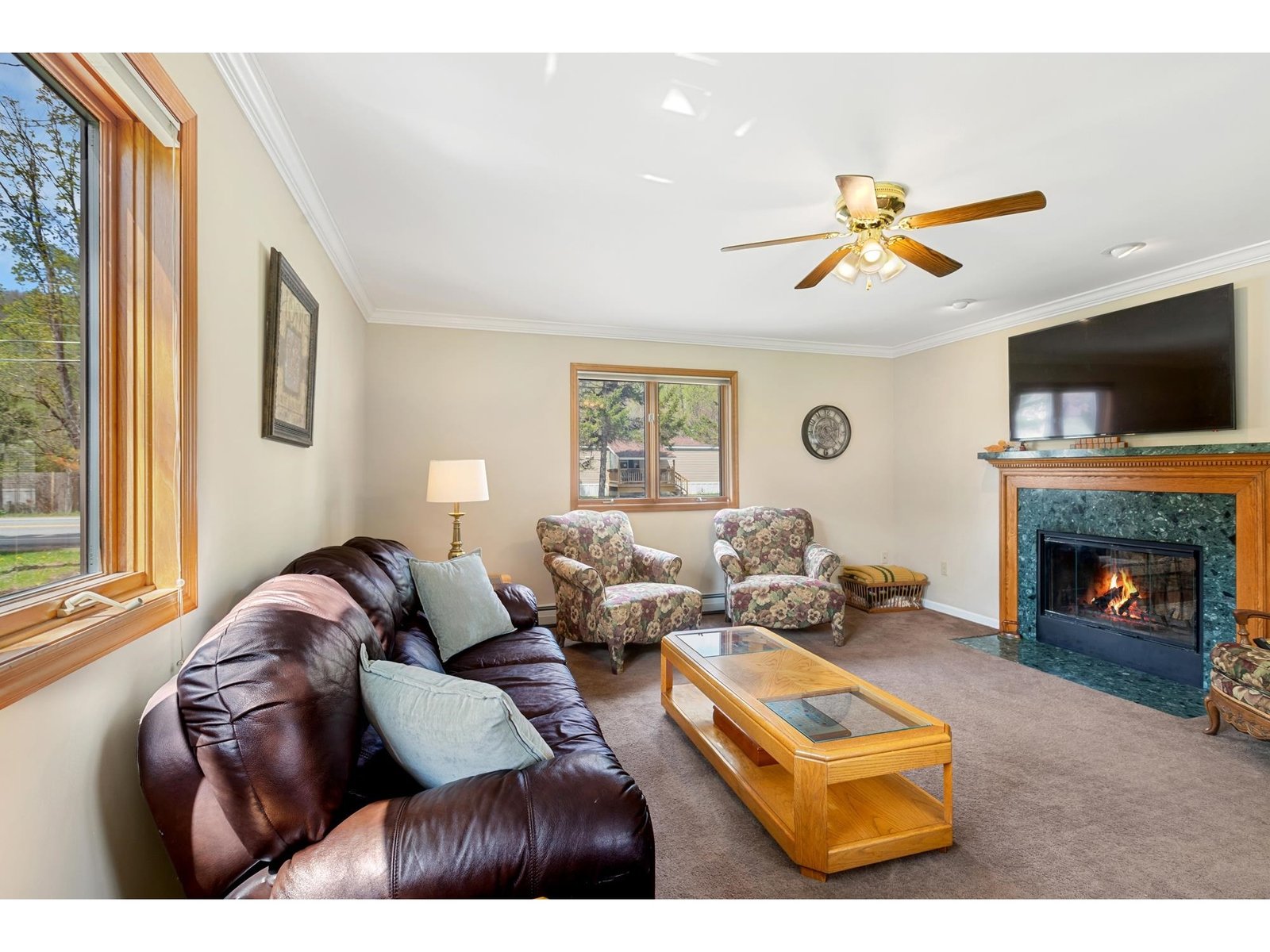 Two Sided Fireplace