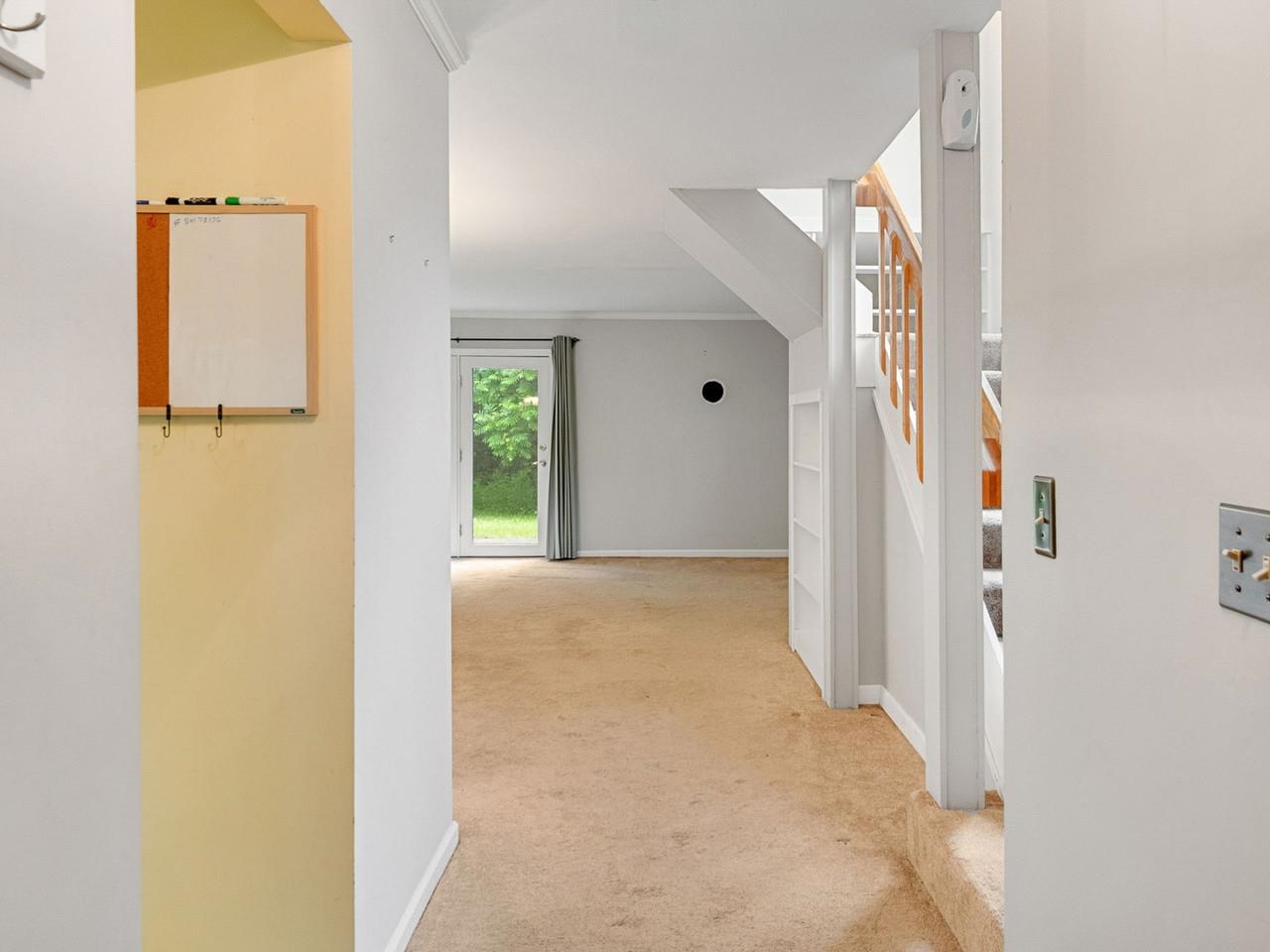 Entryway for the unit