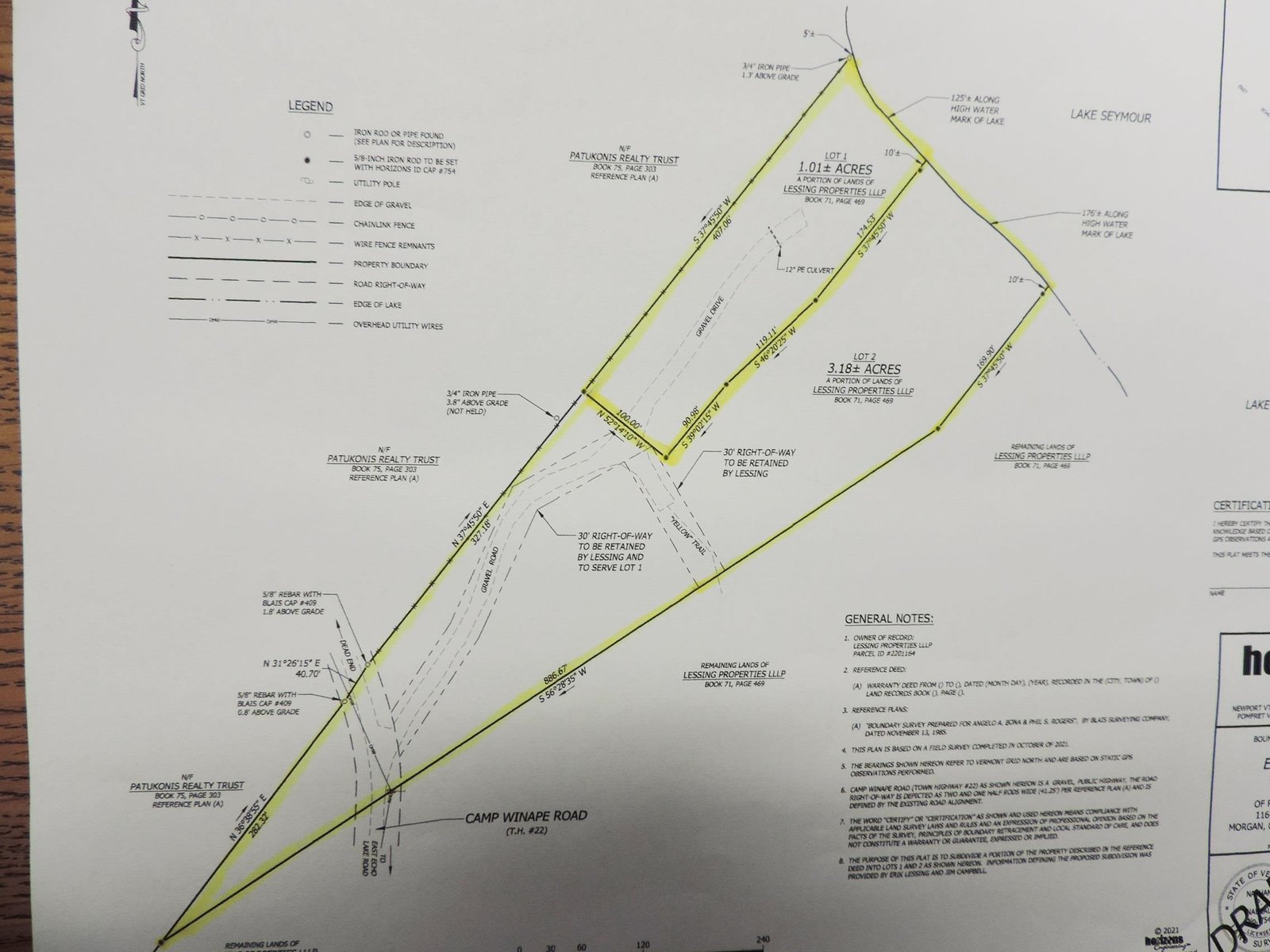 Lot 1&2 Camp Winape Road