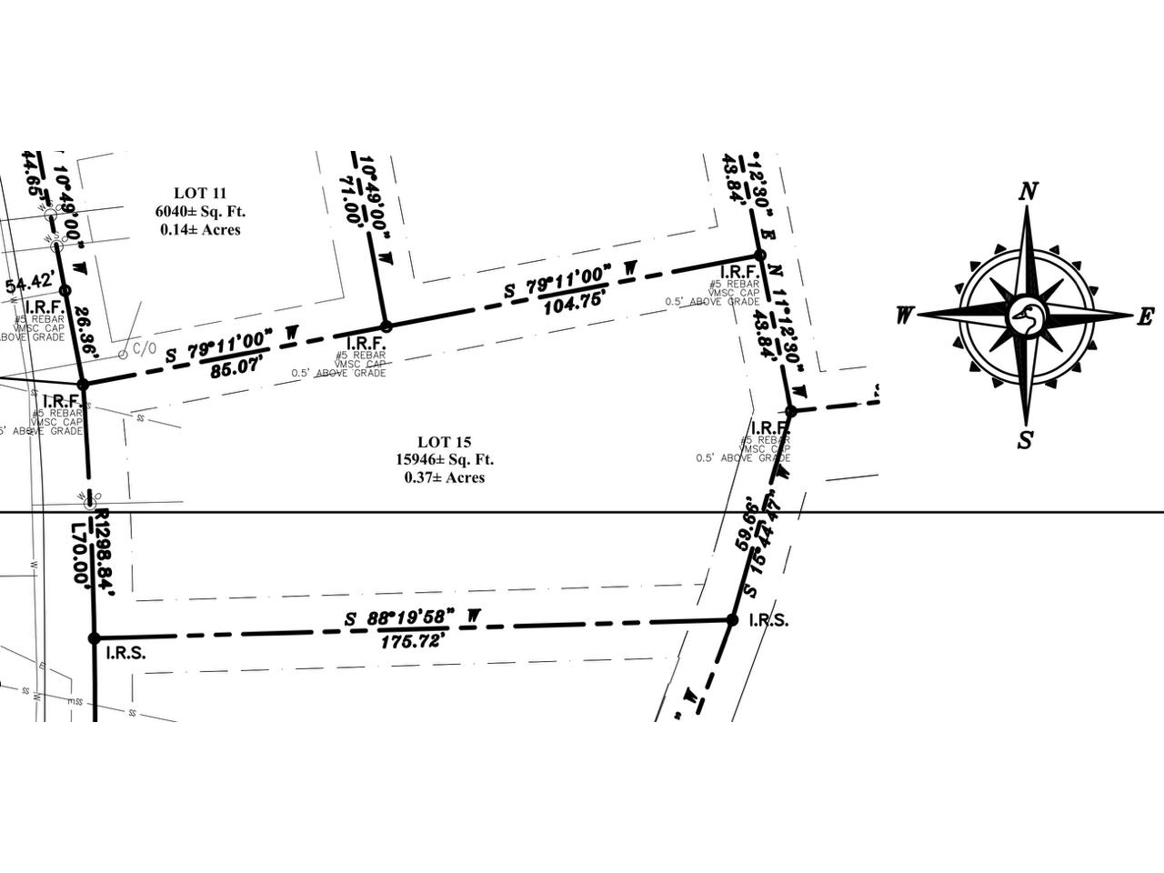 Lot #15 Survey
