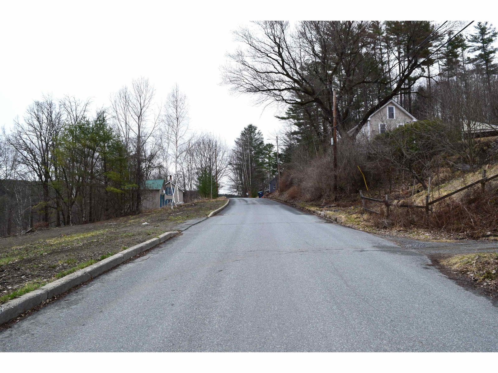 View of Lafayette Street with lot to the left