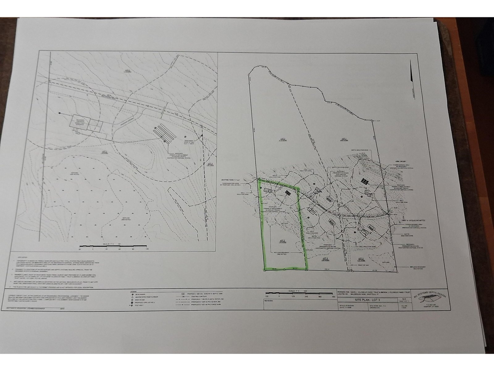 Lot 3 plot plan