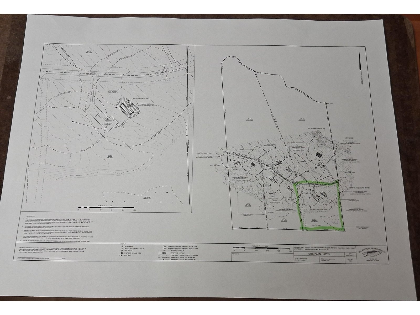 Lot 5 plot plan