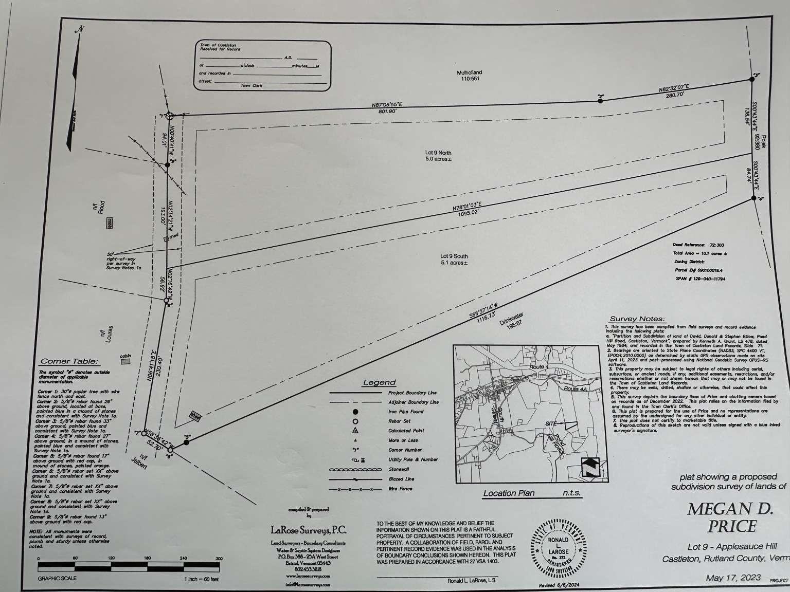 Lot 9 South Applesauce Hill
