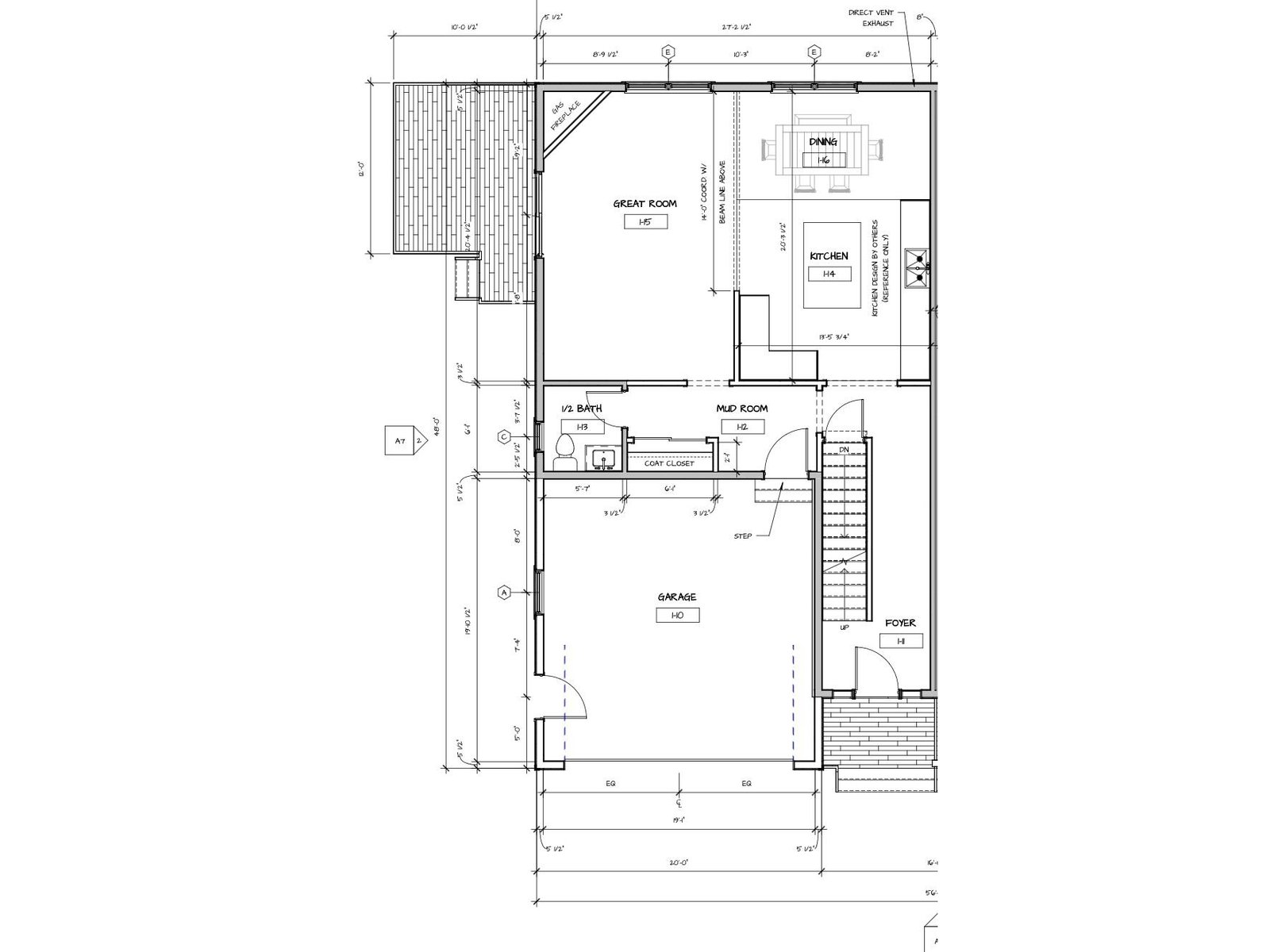 First floor layout