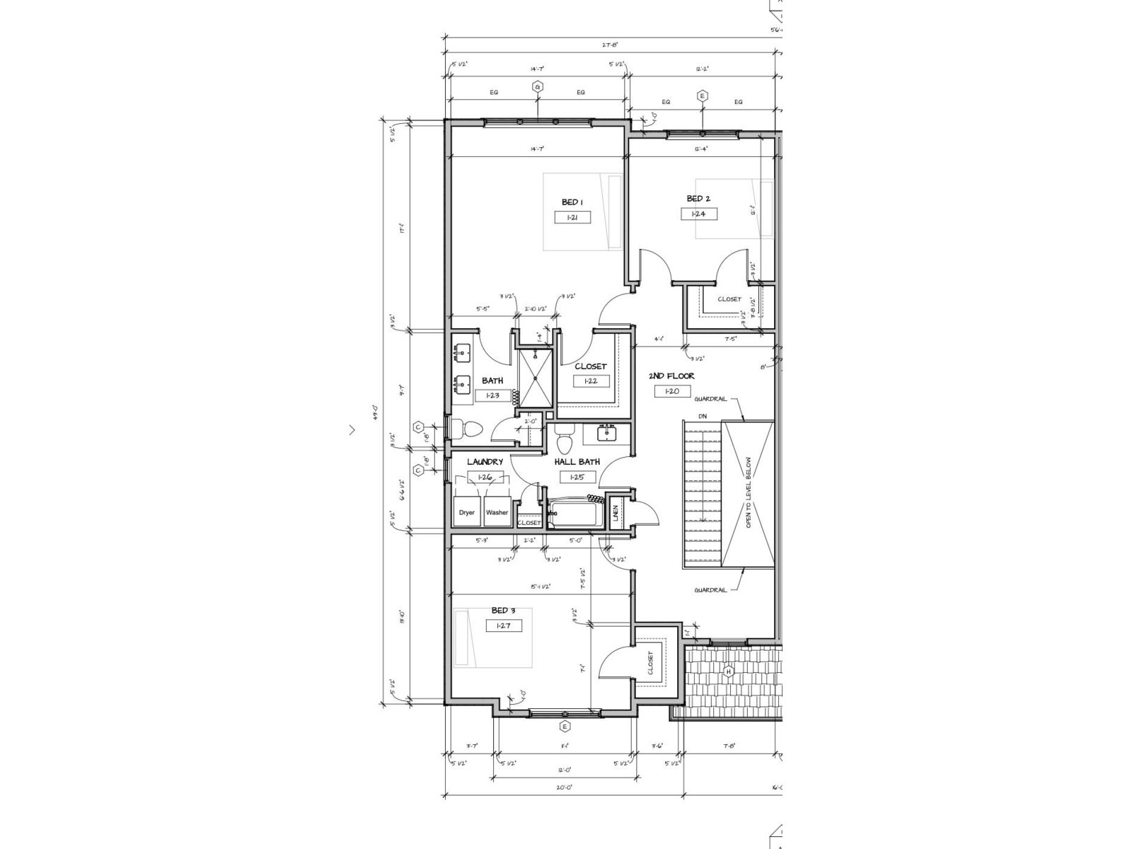 Second floor layout