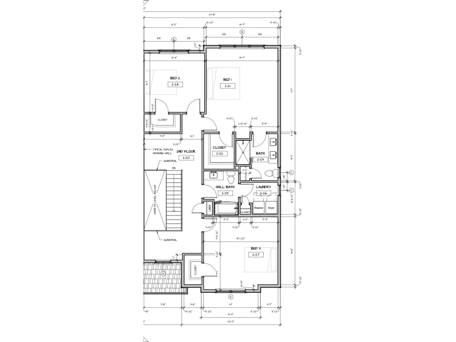 Second floor layout