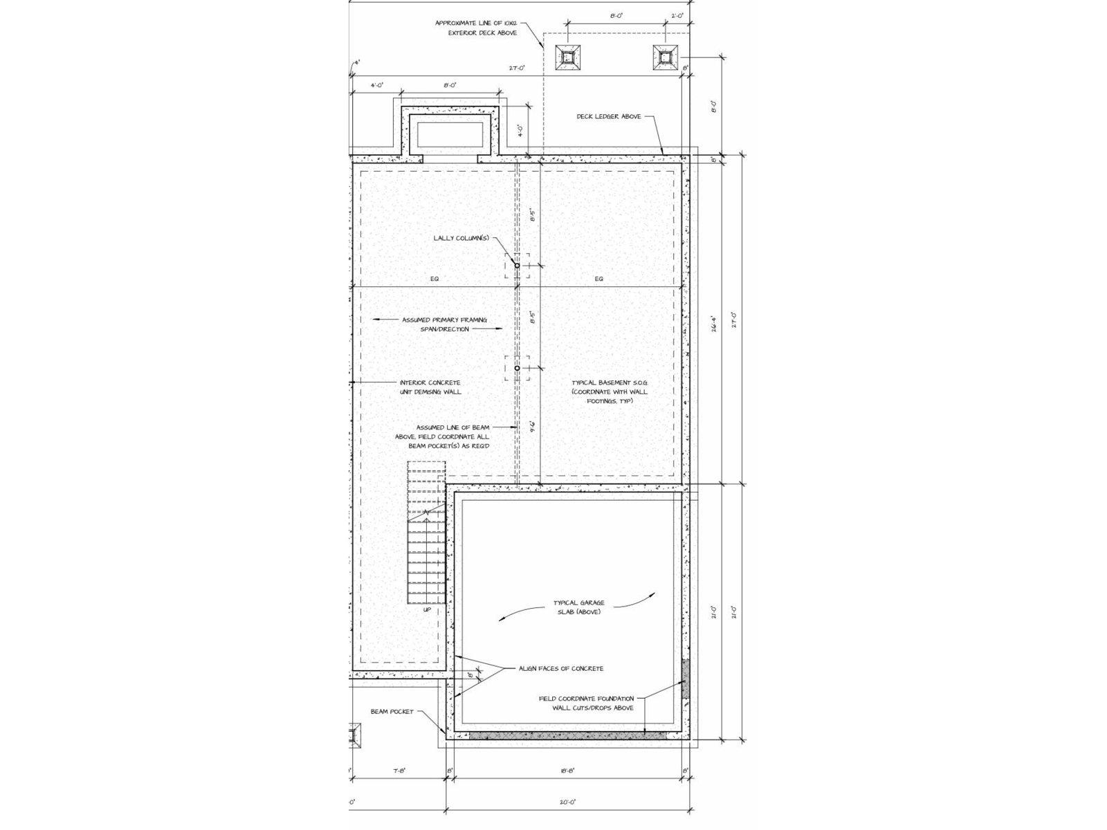 Basement layout