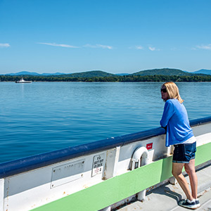 Champlain ferry in Grand Isle