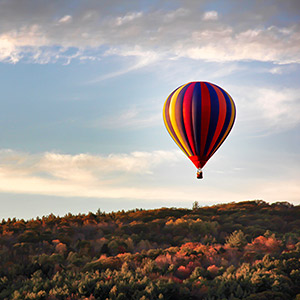 Milton VT Hot Air Baloon