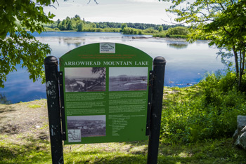 Arrow head mountain lake