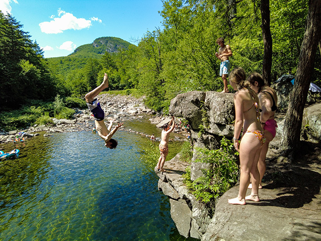 Barlett Falls Jump