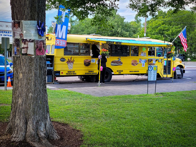 Beansies Bus Battery Park summertime favorite