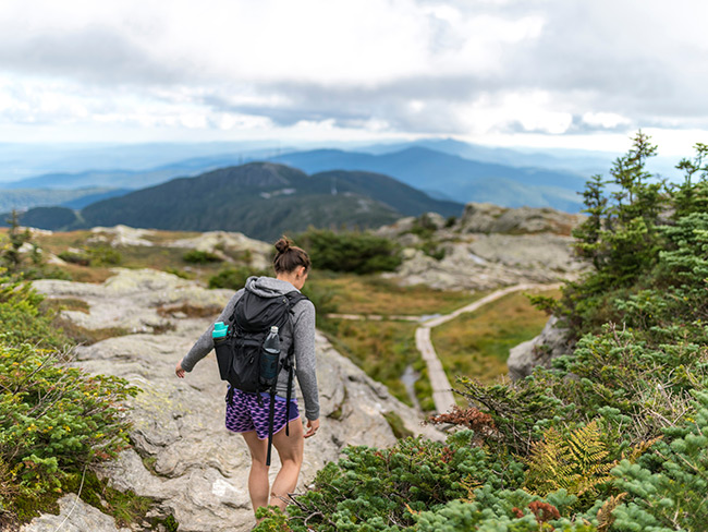 Hiking Mount Mansfield