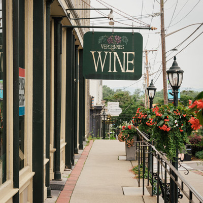 Vergennes wine store